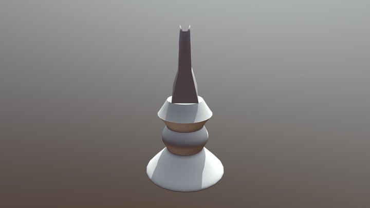 chess figure - horse 3D Model