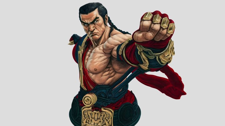 karate 3D Model