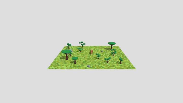 Динозавр 3D Model