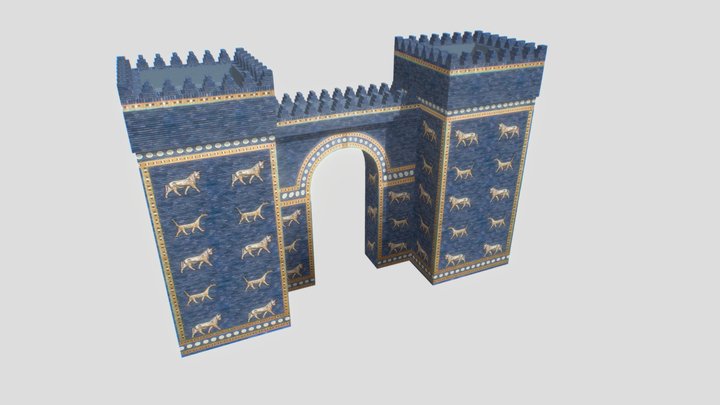 Porte Babilonia 3D Model