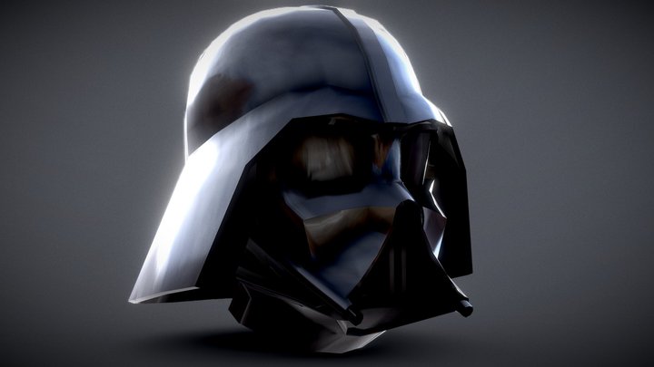 Star Wars - Darth Vader Helmet 3D Model