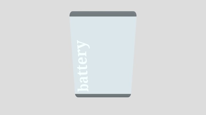 Battery 3D Model