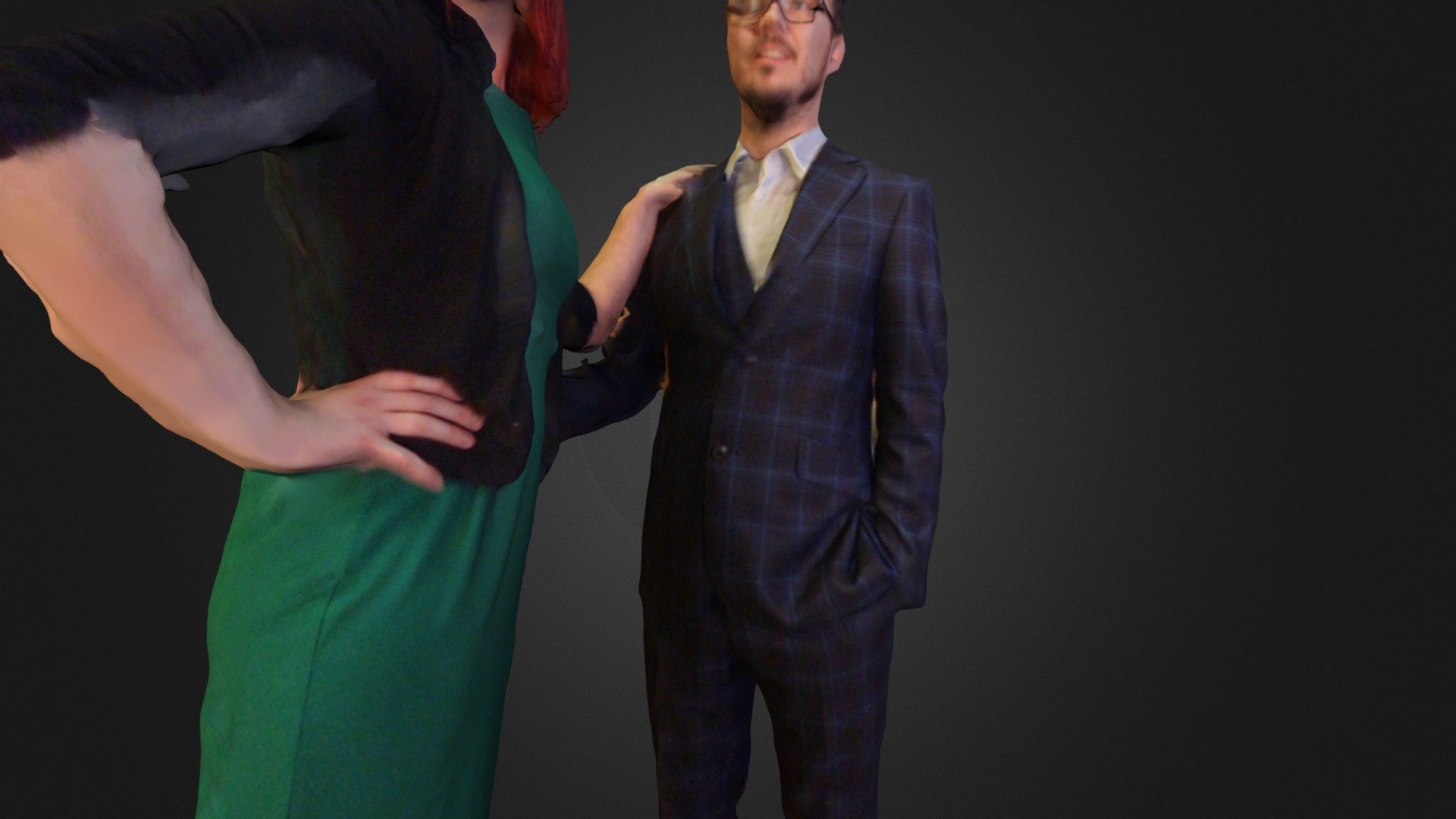 Marthe & Steven - 3D model by wnk [188b01d] - Sketchfab
