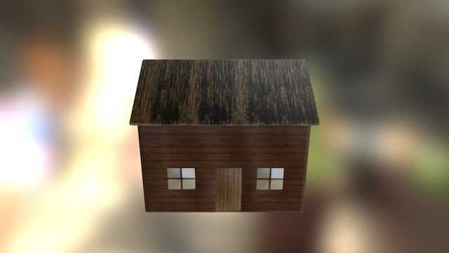 Poor House 3D Model