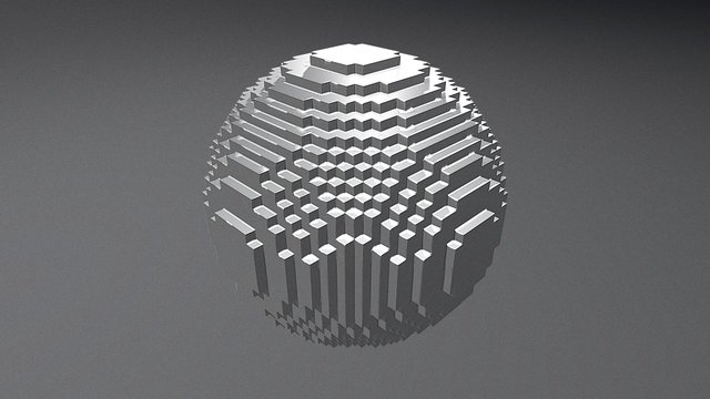 Voxel Sphere [Made in F3]
