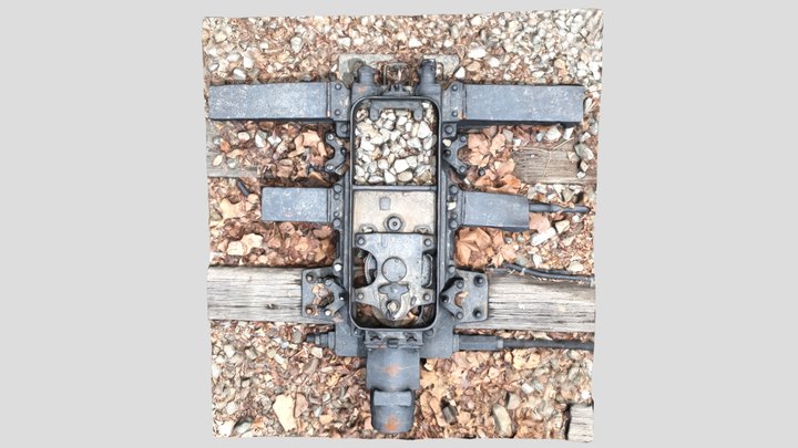Old track changer 3D Model