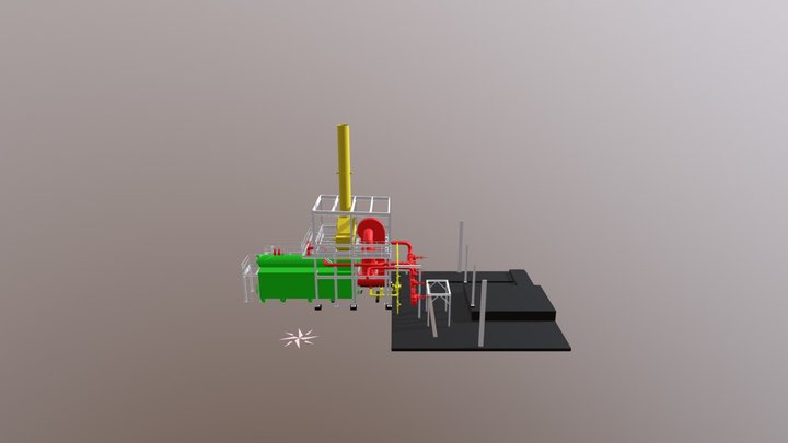 Boiler Room #2 3D Model