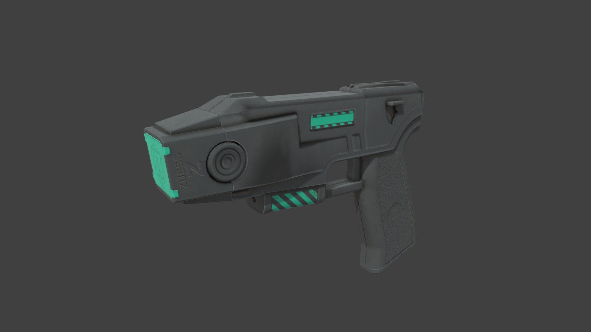 TASER | Zeus x27 Gun Model (CS2) - Download Free 3D model by 6lucius ...