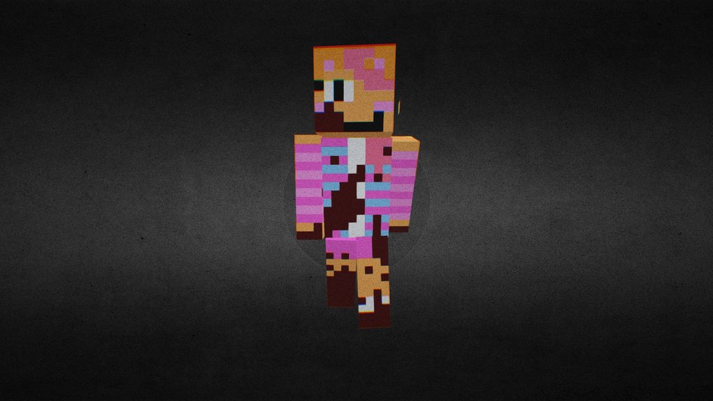 Minecraft pinkheart (horror form)