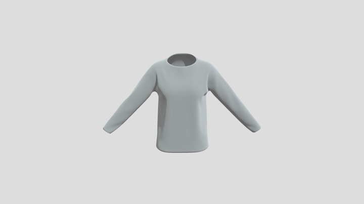 Heather Boat Neck Long Sleeve Shirt