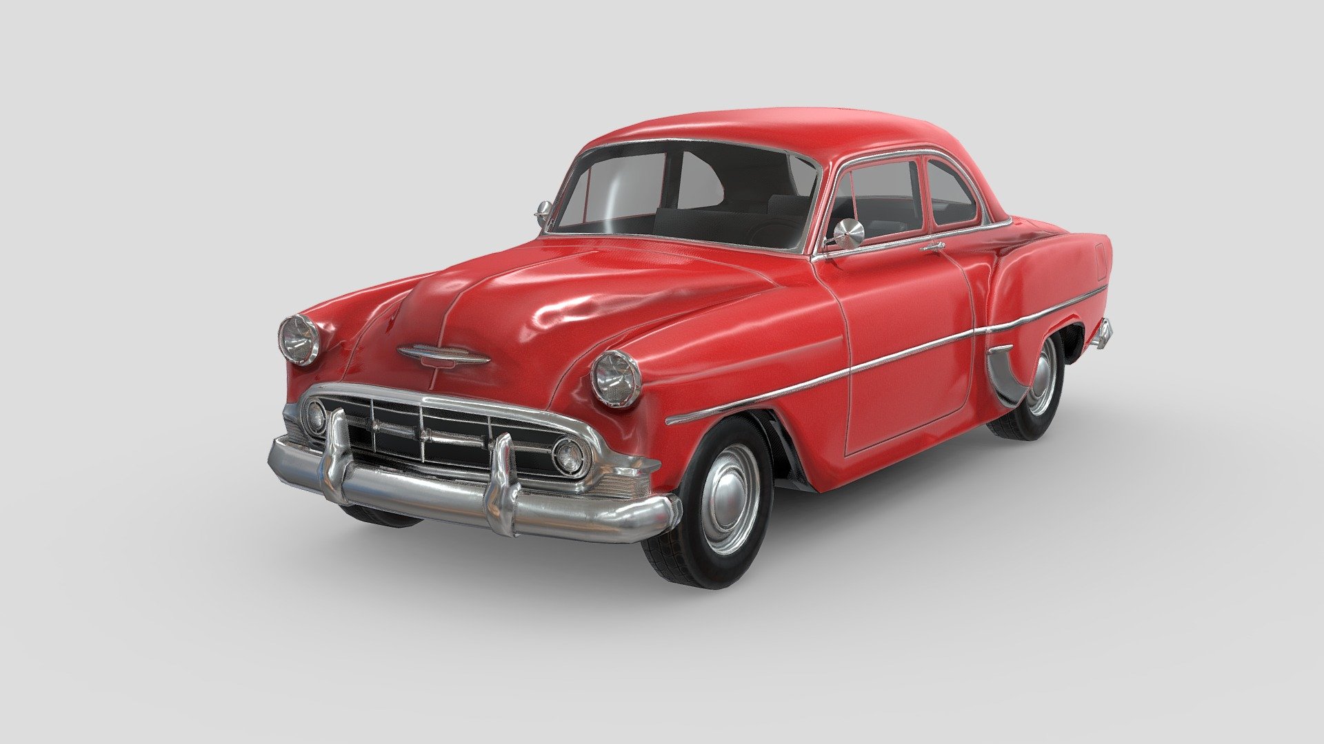 Chevrolet Club Coupe 1953 - Buy Royalty Free 3D model by ROH3D [1893542 ...