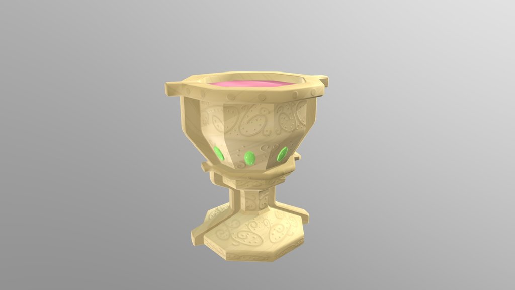 Simple Gold Goblet