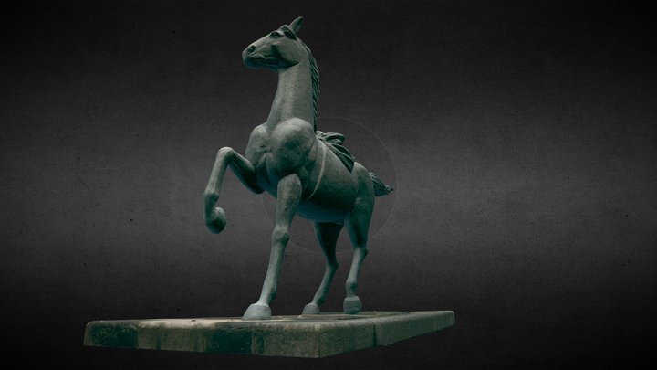 Statue of horse 3D Model