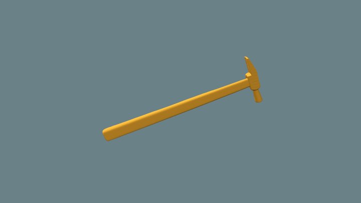 Thomas A Clark, yellowhammer, 2017 3D Model