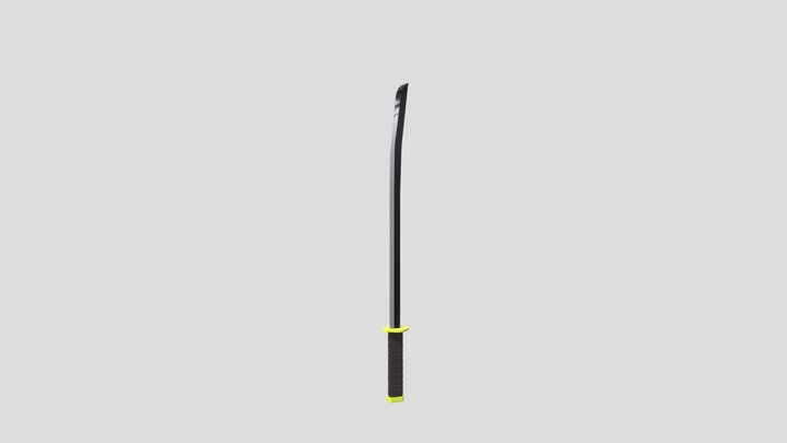 Improved katana 3D Model