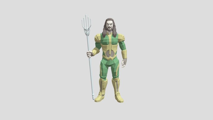 Aquaman (Jason Momoa - Rigged)