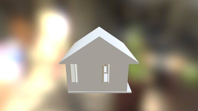 Rumah Sederhana 3D Model