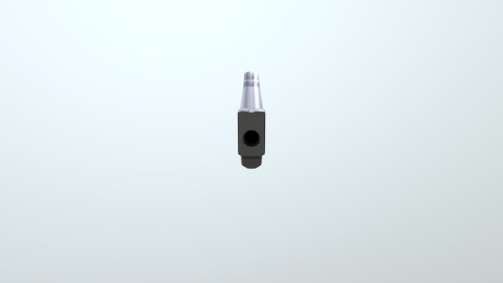Gun 001 3D Model