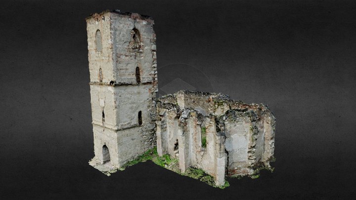 Benic Reformed Church_textured 3D Model