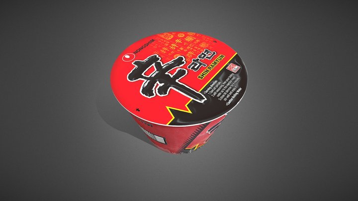 Ramen 3D Model