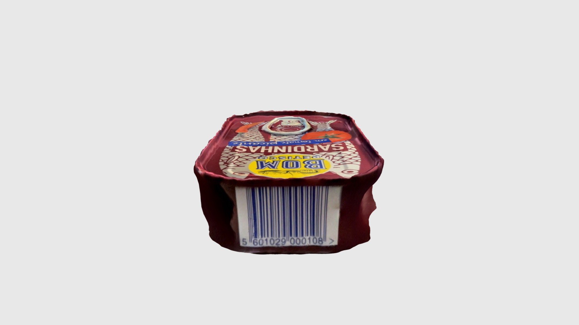 Sardinhas Tin Comparative Test (Scaniverse)