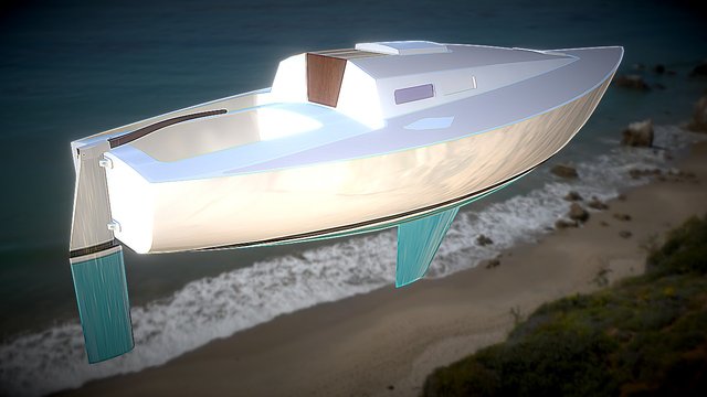 J-30 Sloop 3D Model