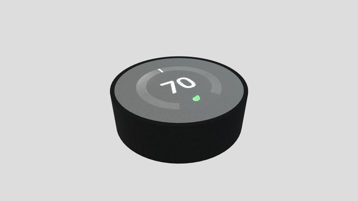 Google Nest Thermostat (3rd Gen) – Modelo 3D gratuito STL