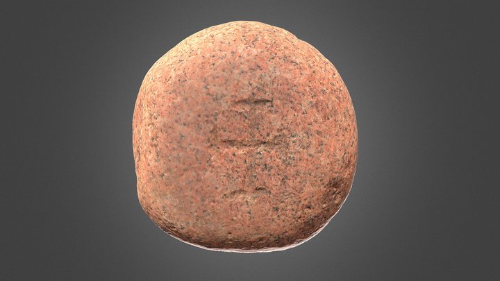Ib_22_B_IV_059_I001 pink granite 3D Model