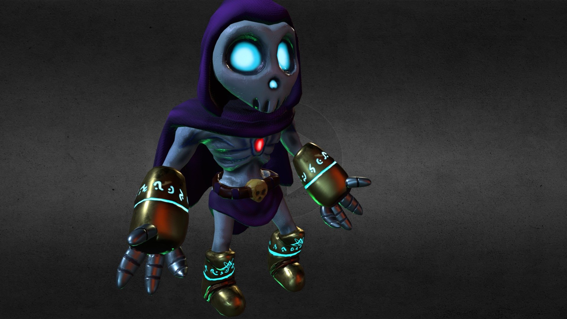 Skeleman 3D model by paglover [189b15d] Sketchfab