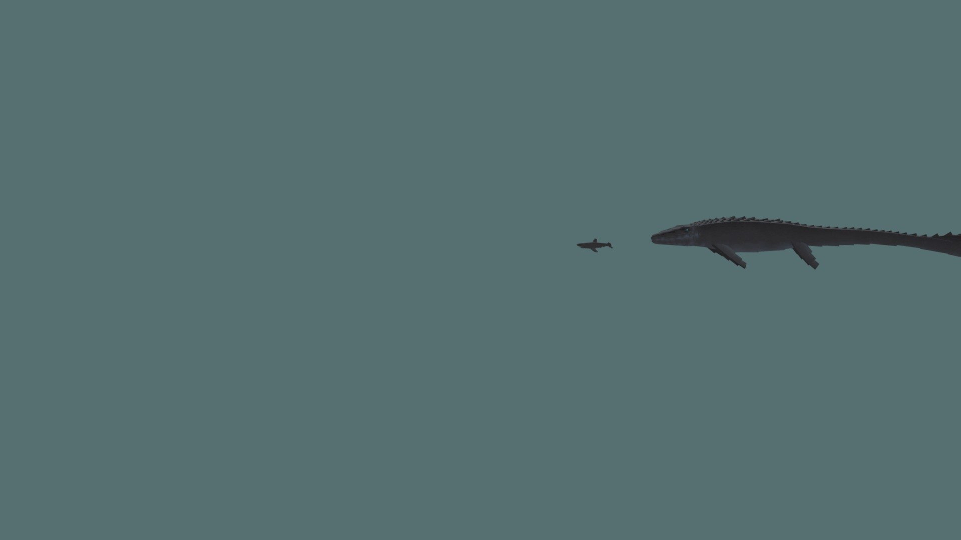Mosasaurus adult idle - 3D model by mxyx [189b2a9] - Sketchfab