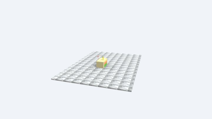 HINGED GALLOWS – LOW FALL ZONE 3D Model