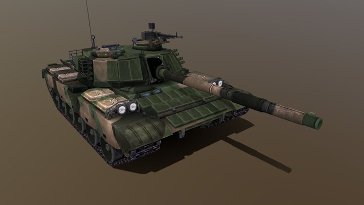 ZTZ85-III – Modelo 3D gratuito STL