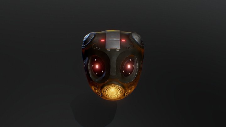 Ratte Helm 3D Model