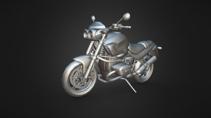 2004 BMW R1150R Rockster 3D Model