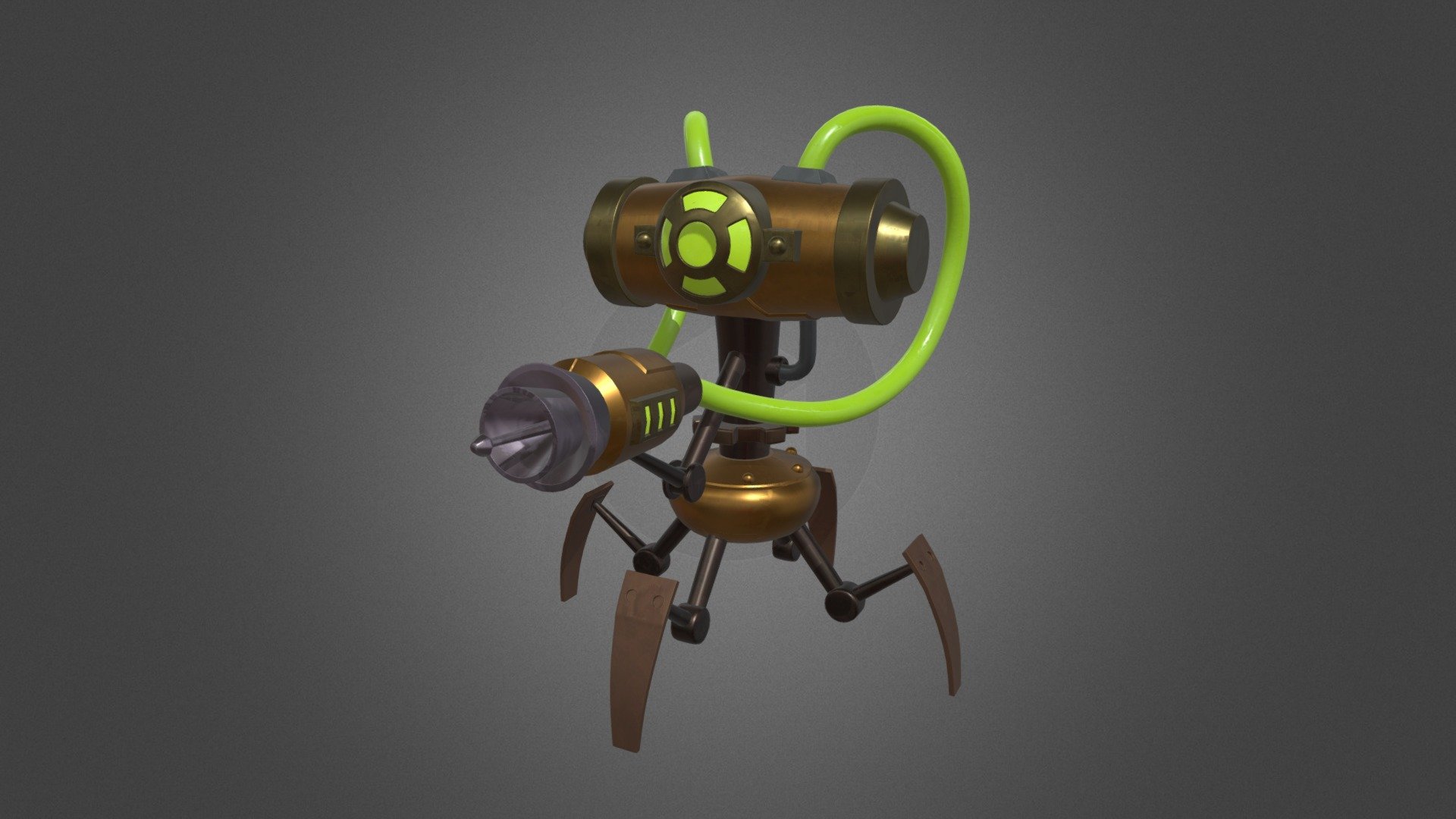 Cartoon Robot Character Practise - 3D model by Yan233 (@dy648313687 ...