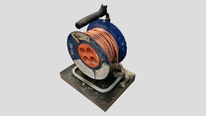RealityScan - Extension Cord 3D Model