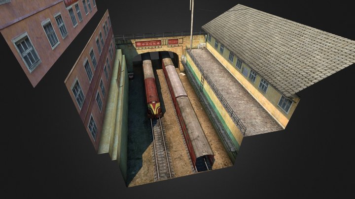 Lowpoly test 3D Model