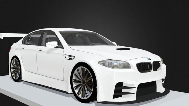 BMW serie M5 3D Model