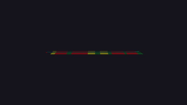 隧道涌水 3D Model