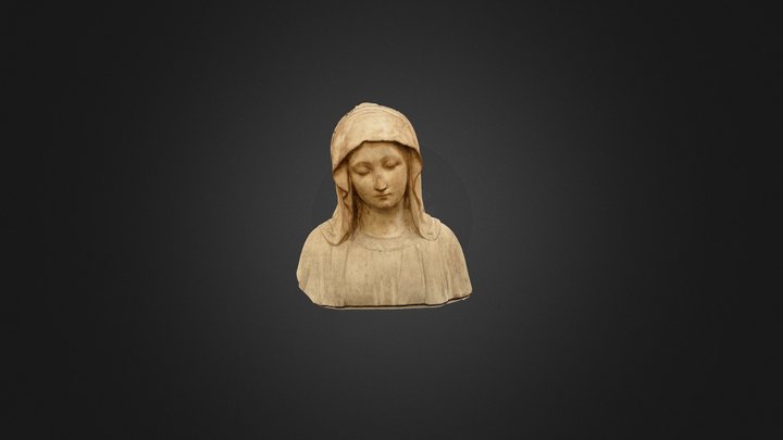 Virgen de la Anunciación 3D Model
