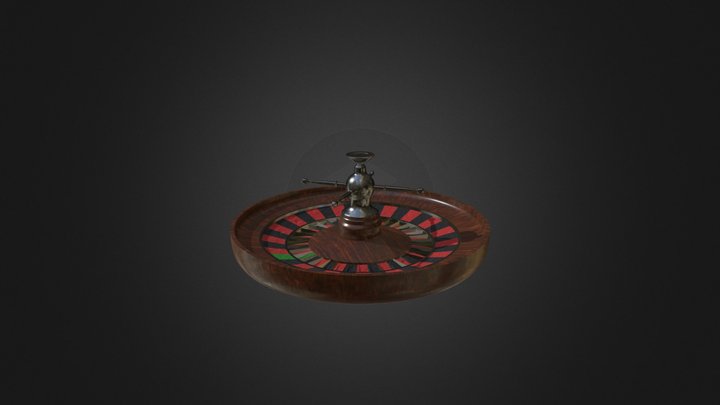Roulette Table 3D Model