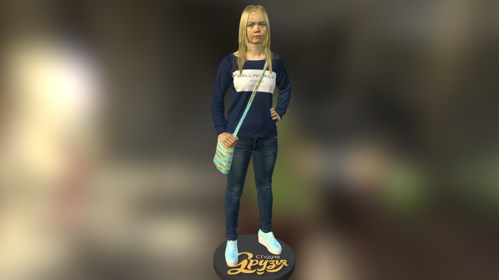 Our good friend Luba 3D Model