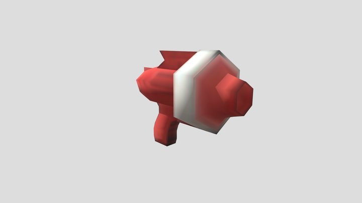 PS1 Styled Budson Air Raygun 3D Model
