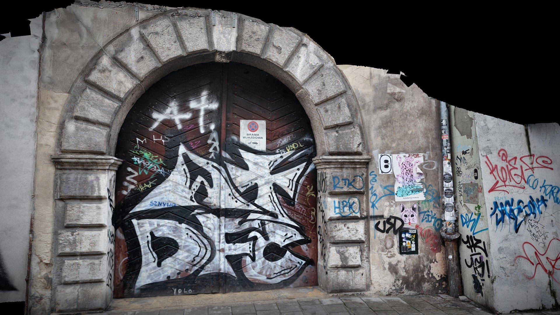 Krakow, Center, Old entrance