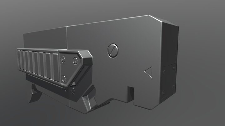 Hard Surface Normal Mapping Exercise 3D Model