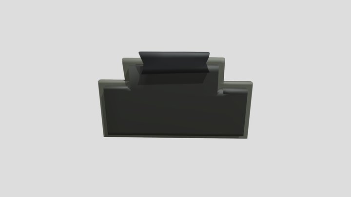 Fortnite BR Styled 3D Logo(Untextured) 3D Model