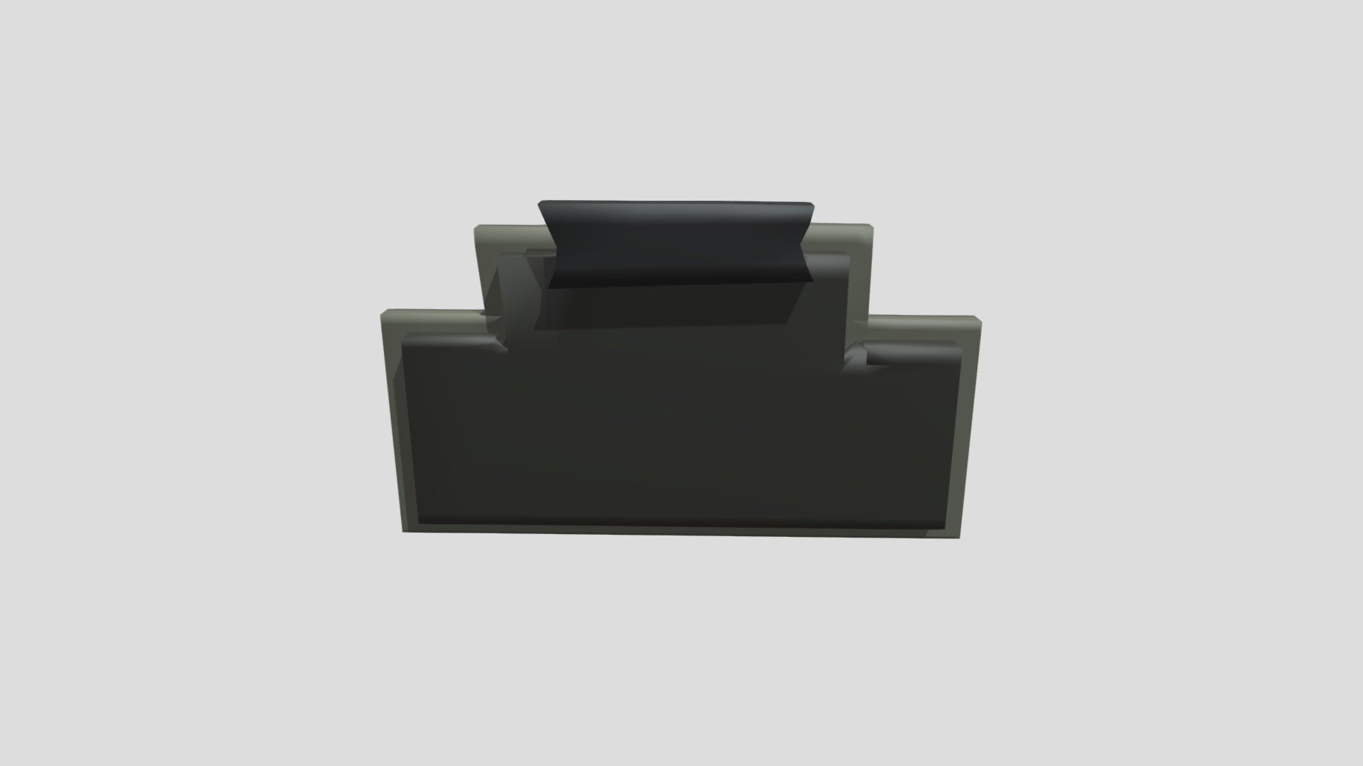 Fortnite BR Styled 3D Logo(Untextured)