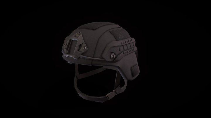 MICH Helmet [V1] [Full Setup] 3D Model
