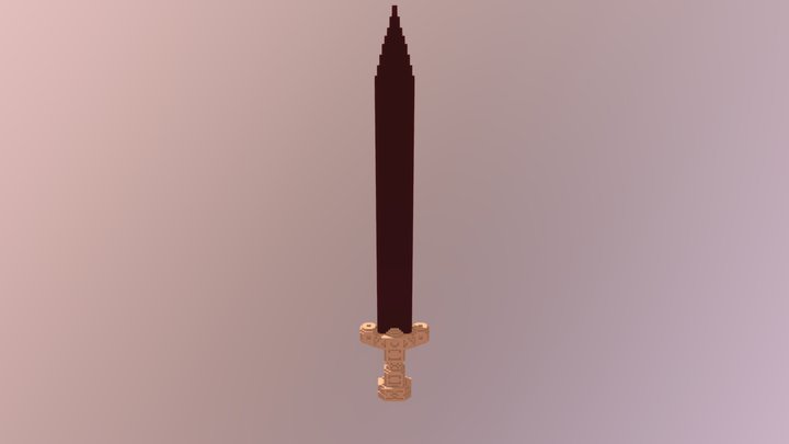Blood Slash 3D Model