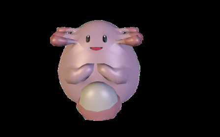 Chansey 3D Model